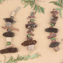 Load image into Gallery viewer, Wood-Banksia-Gumnut Hanging Toy
